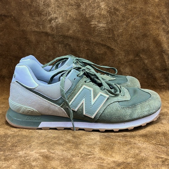 New Balance Olive Green Sneakers - Picture 2 of 9